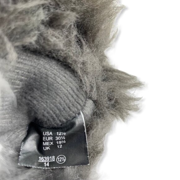 Trolls Poppy Flats Comfort Winter Girls Boot Dark Gray Size 12.5 - Picture 7 of 9